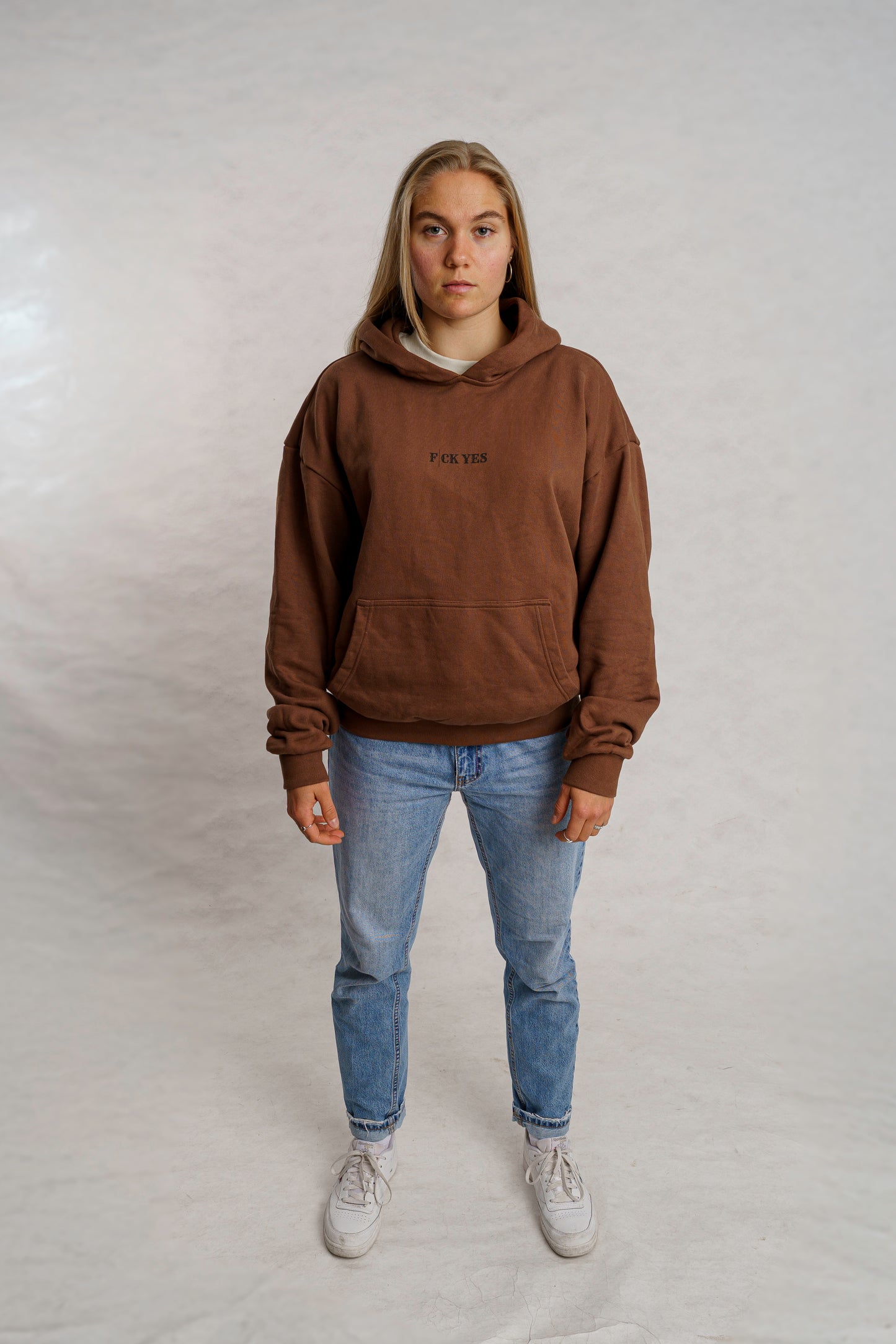 FY Original Oversized Hoodie - Brown