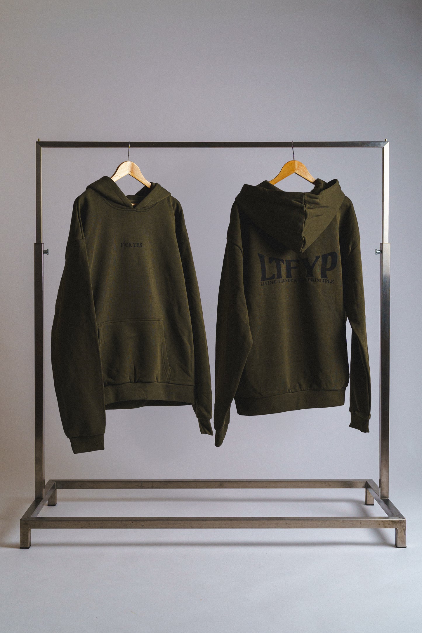 FY Original Oversized Hoodie - Olive Green
