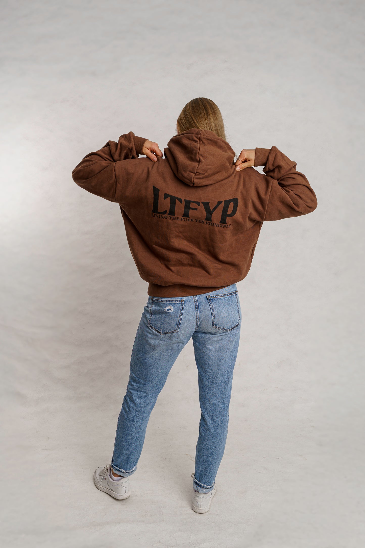 FY Original Oversized Hoodie - Brown