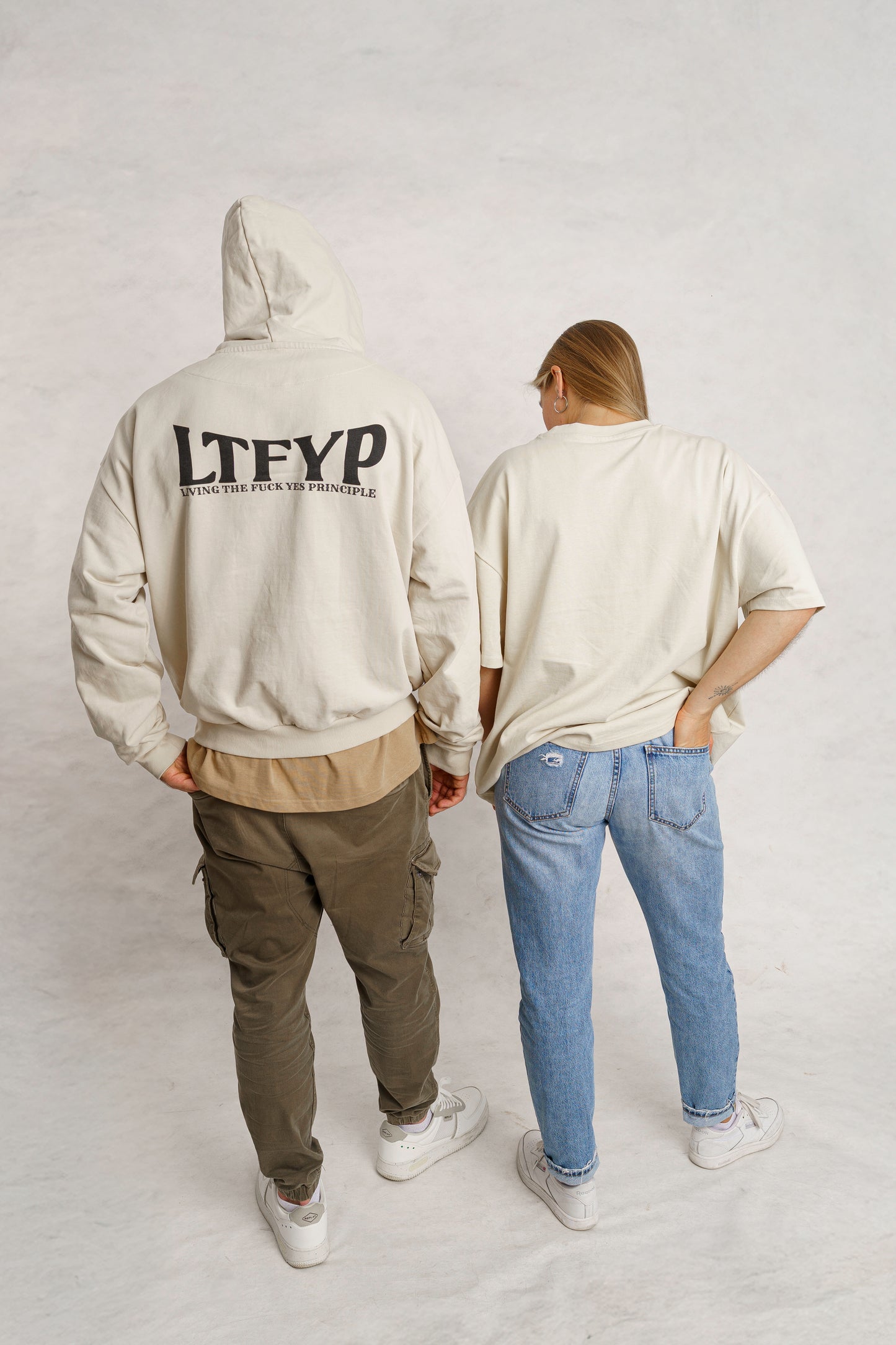 FY Original Oversized Hoodie - Sand